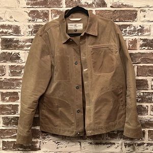 Rogue Territory Waxed Supply Jacket. Tan Ridgeline